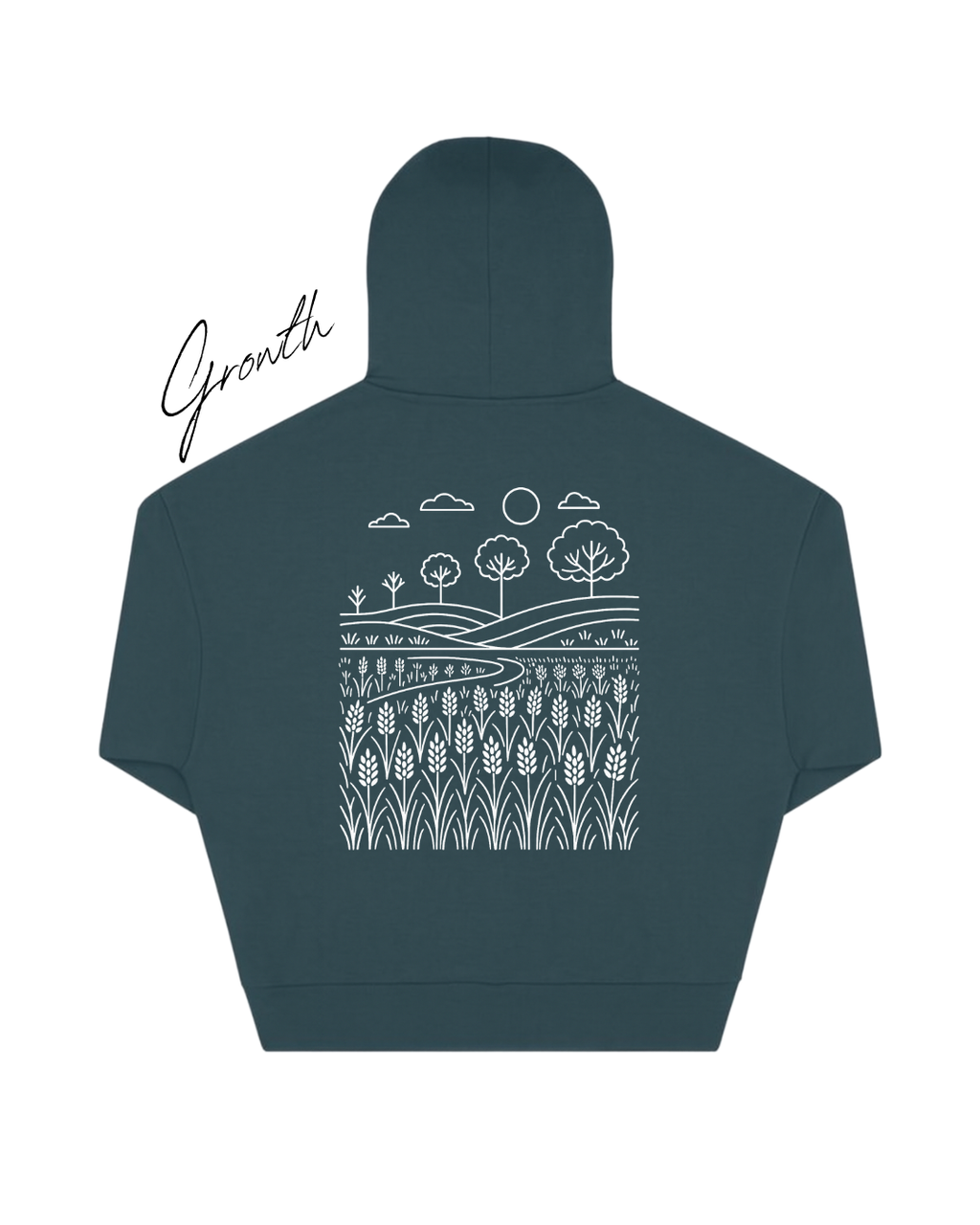 Signature BACyourself Dark Teal Hoodie