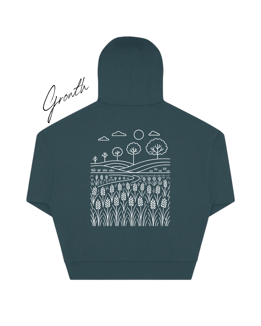 Signature BACyourself Dark Teal Hoodie