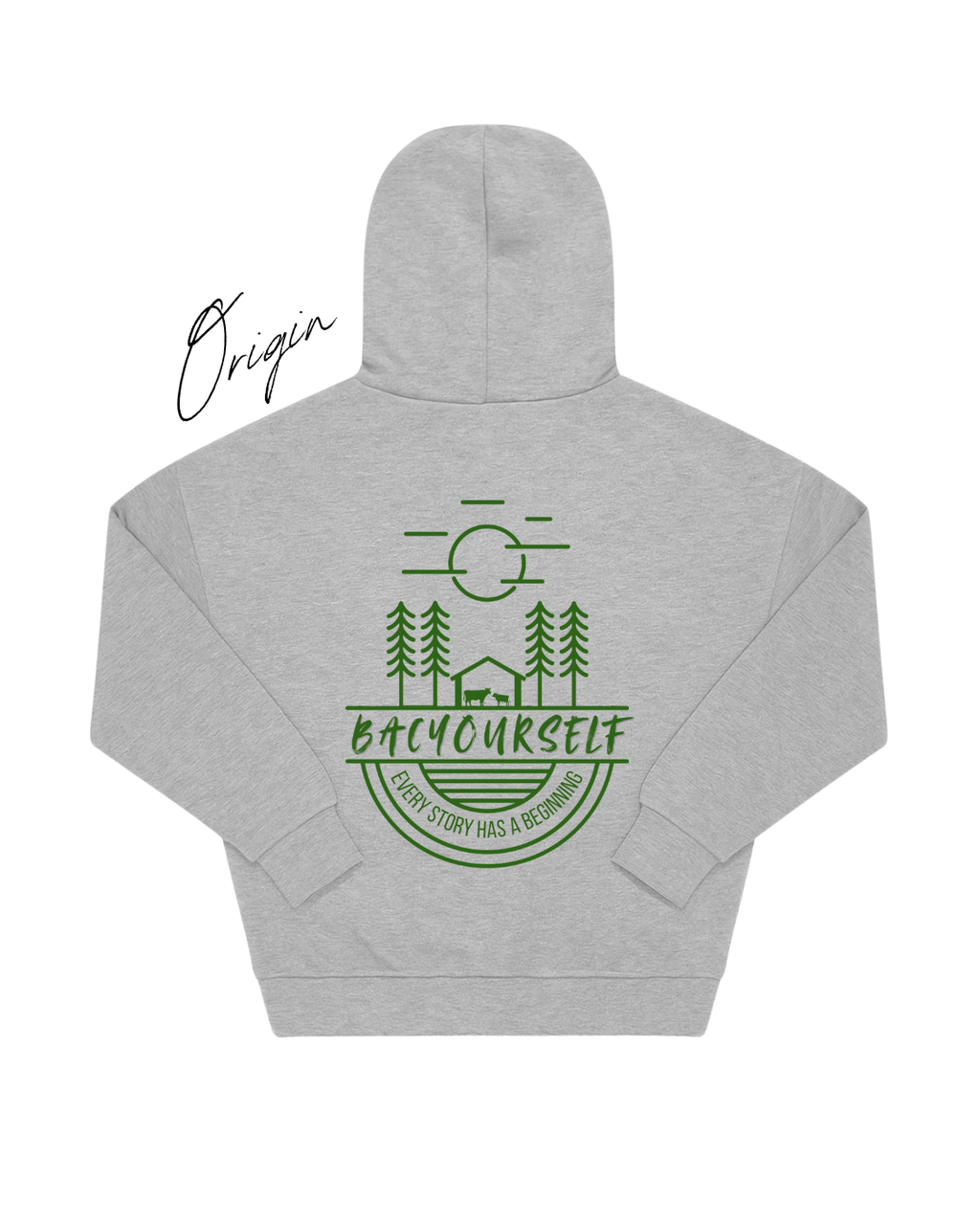 Signature BACyourself Grey Hoodie