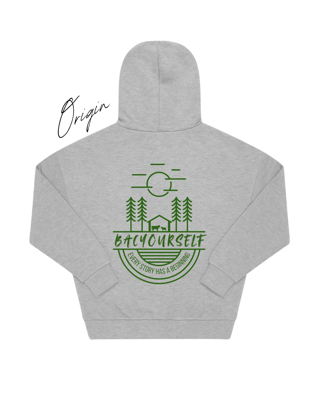 Signature BACyourself Grey Hoodie