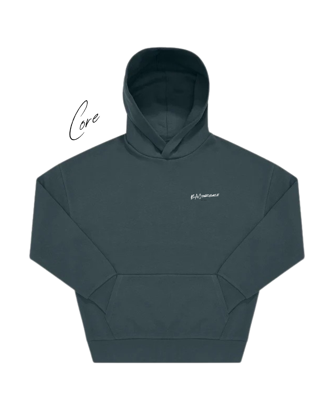 Signature BACyourself Dark Teal Hoodie